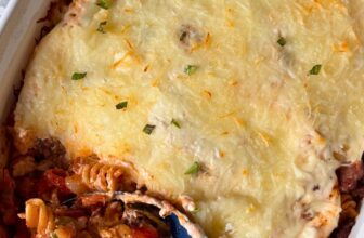 CHEESY ITALIAN CASSEROLE – The Southern Lady Cooks