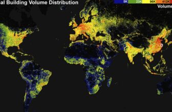 Literally a Map Showing All the Buildings in the World